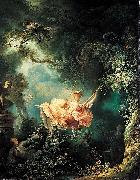 Jean Honore Fragonard The Happy Accidents of the Swing France oil painting artist